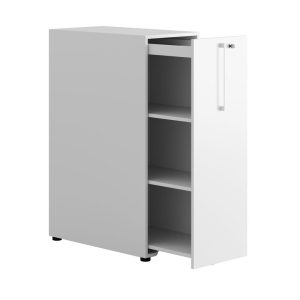 Towerskåp Modify Höger - Vit 80x42x120 cm